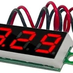 CentIoT - Mini Digital Voltmeter 0.28inch LED Display - 2.5-30V DC Two Wire (Blue)-image-54