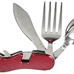 BANISTROKES Multi-Function Tool Foldable Fork Spoon Set Stainless Steel Camping Travel Picnic Cutlery Portable Outdoor Tableware-picture-54