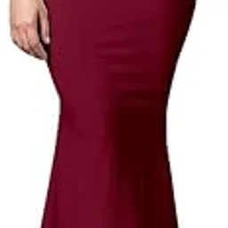 WOO THING Spandex Fishcut Saree Shapewear Petticoat for Women and Girls|Petticoat Skirts for Women|Shapewear Dress for Saree-picture-11