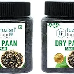 Fuzion Foodz Dry Meetha Paan Mukhwas Mouth Freshner (130grams, Pack of 2) | Without Supari Sweet Sukha Paan After-Meal Snacks Traditional Mukhwas, 260grams image 1