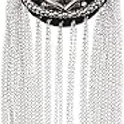 CALANDIS™ Blazer Shoulder Epaulets Tassel Chain Punk Metal Beads Epaulettes Fringe 01 | Other Mens Accessories | Mens Accessories-image-44