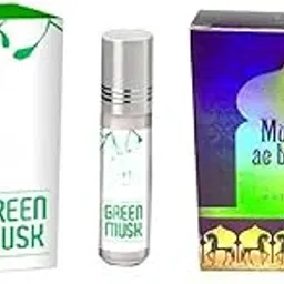 Vidhya Virat Mushk ae Bahar & Green Musk Concentrated Attar, Alcohol-Free-picture-32