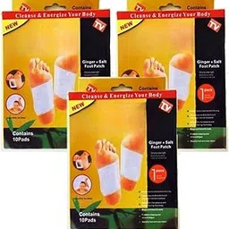REVOON BEAUTY DEVICE OF RV Ginger and Salt Foot Patch, Cleanse & Energize Body, 10 Pads per Pack, Natural Detox Ingredients with Wood Vinegar Extract PACK OF 3-picture-23