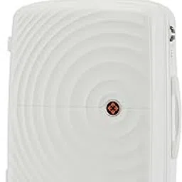 nasher miles Polypropylene Spinner Seattle Hard-Sided Check-in Luggage 24 inch | 65cm | 8 Wheels Medium Trolley Bag for Travel | Suitcase (White)-picture-25