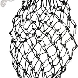 LOSA Piece Slow Feed Hay Net Durable 92Cm/ 36 Nylon Slow Feed Hay Net for Horses 10 Mesh Hole Black-picture-10