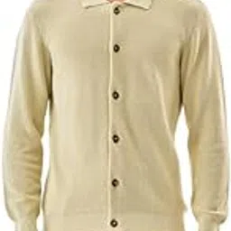 snitch Men's Sweater | Ribbed Texture & Button-Down Design | 100% Cotton Knit Fabric, Breathable & Lightweight, Casual Wear-picture-21