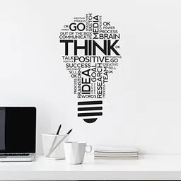 Bulb Wall Sticker PVC Vinyl Easy to Stick (27 X 47)-picture-32