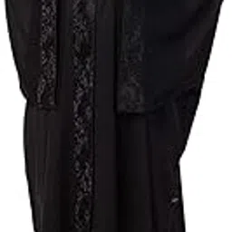 mushkiya Beautiful & Simple Free Size Kaftan Made of Premium Nida Satin Fabric for Women & Ladies (DSAB-182-Black)-picture-48