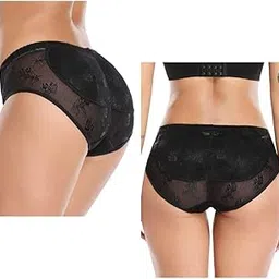 Butt Lifter Low Waist Panties !! for Firmer Smooth Round Shape! Seamless Padded Butt Hip Enhancer Shaper Panties-image-52