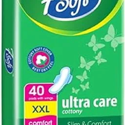 Ultra Thin 7 Soft Sanitary Pads for Women with Wings | Soft & Comfortable Sanitary Napkins for Day & Night Protection 320mm XXL-picture-26