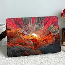 ISEE 360 Laptop Skin Abstract Vinyl Stickers Multicolour (L X H 16 X 11 Inch)-image-64