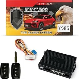YK-85 Universal Car Keyless Entry System – Central Locking Kit with 2 Flip Keys, Control Module, Wiring Harness & Car Alarm Security-picture-11