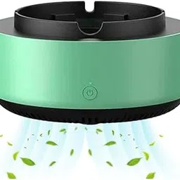 Annma Products Smokeless Ashtray – Auto Smoke Absorbing Fan with Replaceable Filters – Quiet & Compact – Ideal for Indoor Smoking Areas (Green)-picture-15