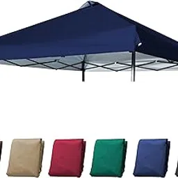SCOCANOPY Replacement Top with Air Vent for 12x12 Canopy Frame, Canopy Cover ONLY, Navy Blue-picture-23