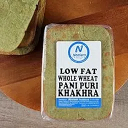 Neelam Foodland Whole Wheat Pani Puri Khakhra Mobile, Low Fat, Perfect Snack Food for Munching at Home, Travel 400 G-picture-10