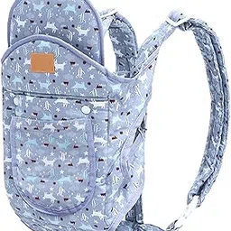Merishopp Baby Carrier Sling Breathable for Baby 0-36 Month Newborns & Older Babies Purple-image-49