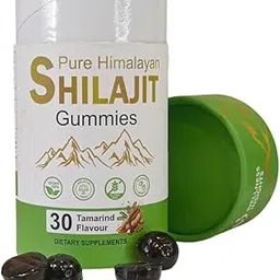 Pure Himalayan Shilajit Gummies | 200mg Shilajit Resin per Gummy | 30 Tamarind Flavour Gummies | Boost Energy, Stamina & Immunity | Vegan, Gluten-Free Dietary Supplement | Made in India (30)-image-21