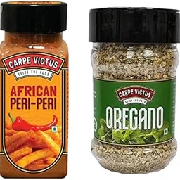 Carpe Victus Peri Peri and Oregano Combo (Peri Peri Masala 100 gms, Oregano 50 gms), Seasonings Combo Pack of 2 for Popcorn, French Fries, Pasta, Pizza, Multipurpose Seasoning & Herbs-picture-25