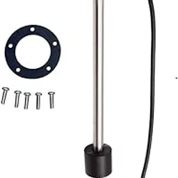 AODITECK Fuel Water Level Sensor Boat Fuel Tank Sending Unit Stainless Steel Fuel Sender Marine Water Gas Level Gauge Sensor 5 Hole fit Fuel Water Gauge Complete with Gasket and Screws 240-33ohm-picture-31