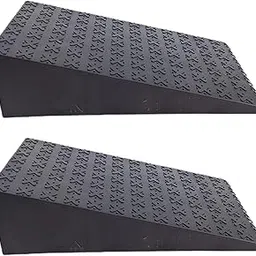 Merishopp 2 Pieces Squat Wedge Blocks Yoga Block for Pilates Strength Training Fitness-image-41