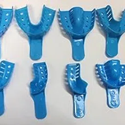 ADDLER Dental Plastic Impression Trays – Set of 10, Disposable & Reusable, Universal Upper and Lower Trays, Professional-Grade for Accurate Dental Impressions, Ideal for Orthodontics & Restorative Procedures-image-2