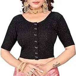 sheandparag Ritiza Front Button Open Stylish Designer Blouse for Women-picture-33