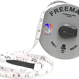 Mass Pro 30 Meter Grey Magic Fibre Glass Tape Highly Durable Quality Measurement Tape (30 Metric)-picture-29