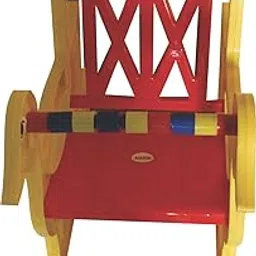 Pihu Enterprises Baby Rocking Chair - Red&Yellow, Suitable for Age up to 3 Years-picture-29