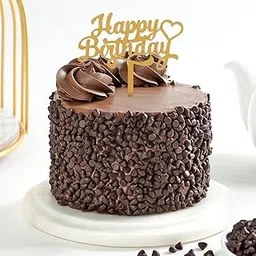 IGP - Choco Chip Loaded Cake For Birthday, Anniversary, Valentine Day,New Year Cakes,Christmas Cakes (300 Gm)-image-21