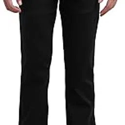 mufti Men Jeans | Straight Fit Solid Style with Tonal Stitching | Stretchable Cotton Polyester Blend for Business Casual & Smart Casual Wear image 1