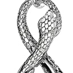 the men thing INFINITY SNAKE - Titanium Steel Snake Pendant with 24inch Round Box Chain for Men & Boys-picture-25