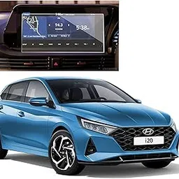 CEASE PROTECTOR "Company Fitted carplay music system screen guard for Hyundai i20 N Line N8 iMT Dual tone (10.25 inch) (Glossy :1)-image-23