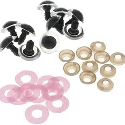 Enakshi® 3x10pcs Poly Safety Toy Eyes + Glitter Nonwovens + Washer 24mm Pink|Toys & Hobbies | Stuffed Animals | Other Stuffed Animals-image-23