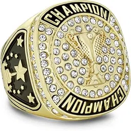 Express Medals Champion Trophy Cup Rings Trophies Award Gift Championship Ring Winner Tournament-picture-14
