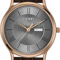 timex Analog Watch for Men with Round Dial & Water Resistant Man's Wrist Watches-picture-46