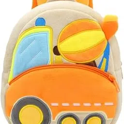 School Bag for Kids Boys and Girls, 14 Inch Small Backpack for Kid, 2-6 Year Old, Toddler, Unisex, Picnic, Casual, Travel, Birthday,Gift For Kids (Mixer)-image-92