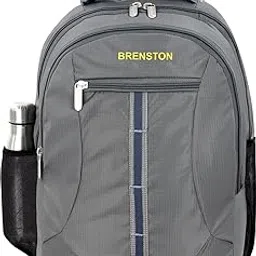 brenston 30l Laptop Backpack, Lightweight Casual Bags For College,School,Travel,Daily uses Multiple Compartments with Water Bottle Holder (GREY)-picture-34