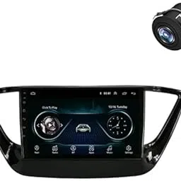 Modorwy 9 inch Car Android System with AHD Camera & Frame |OS 13|4GB RAM 64GB ROM |Wireless CarPlay, Android Auto Double Din Car Stereo| Inbuilt Bluetooth Wi-Fi Compatible with Hyundai Verna 2012-2017-picture-29