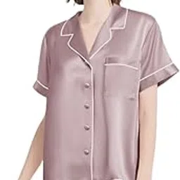bellababebysk Premium Satin Shorts Set for Women Silky Nightwear Loungewear Travel Outfit Tearfree Satin Retains Skin Moisture Casual Style Luxury Nightsuit for Women-picture-45