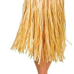 Partysanthe 60cm Hawaiian Skirt Girl Dancing Costumes Skirts Costumes Masquerade Party Dress-1pc Multicolour-picture-15