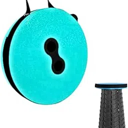 Drumstone (𝐒𝐩𝐞𝐜𝐢𝐚𝐥 𝟏𝟓 𝐘𝐞𝐚𝐫𝐬 𝐖𝐚𝐫𝐫𝐚𝐧𝐭𝐲 Foldable Telescopic Stool – Height Adjustable, Lightweight & Portable Seat for Outdoor, Camping, Office, Travel, Cafeteria Use – Supports-image-18