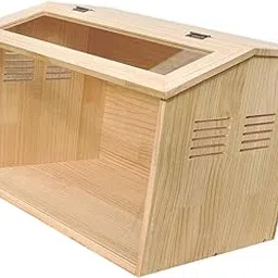 MERISHOPP Chick Brooder Box House Clear Small Animals Habitat Pet Habitat 40x30x30CM-picture-19