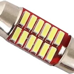 Allextreme EX12Y1W 12 LED Universal Car Interior Super Bright Roof Reading Dome Bulb Lamp with Festoon Holder (6W, White)-picture-20