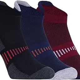 fdredo Men's Low-Cut Socks I Mesh Designed Ankle Length with Breathable and Lightweight I Free Size Comfortable Sock for Regular Wear Workout Sports-picture-59