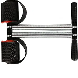 Morex Double Spring Tummy Trimmer for Men & Women – Abdominal & Belly Exercise Machine | Ideal for Home & Gym Workouts, Waist Trimmer for Toning Abs & Reducing Belly Fat | Black image 1