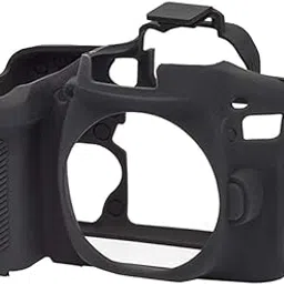 Silicone Protection Cover/Case for Canon 80D - Black-picture-14