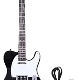 VAULT TL1 Tele Style Poplar Electric Guitar - Black-picture-56