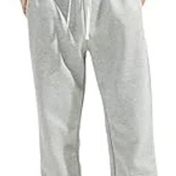 dockstreet Men's/Unisex Open Bottom Drawstring Pure Cotton Stretchable Baggy Jogger Pants-picture-22