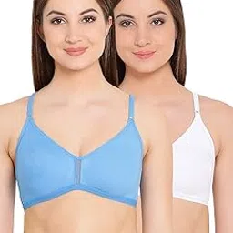 clovia Women's Cotton Wire Free T-Shirt Bra-picture-10