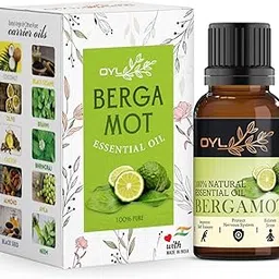 Bergamot Essential Oil, 100% Natural Undiluted Oil for Aroma Diffusers, Relaxing Therapeutic Massage, Topical Hair & Skin Treatments – High Potency Aromatherapy Oil, 15ml image 1